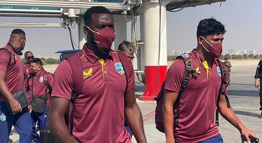 پاکستان کے دورے پر آنے والی ویسٹ انڈیز کرکٹ ٹیم واپس وطن روانہ