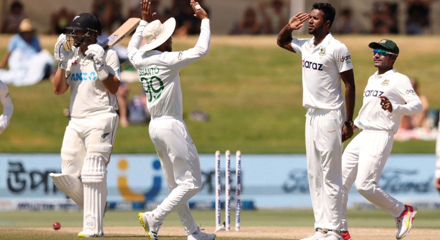 Bangladesh crush New Zealand to score historic Test win