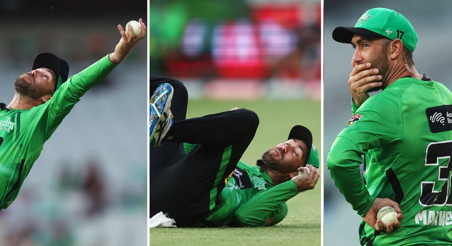 WATCH: Glenn Maxwell leaves everyone in disbelief with a stunning catch
