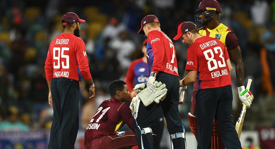 England seal one-run win over West Indies to level T20I series