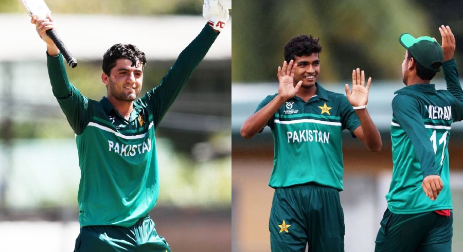 Two Pakistani players included in U19 World Cup team of the tournament