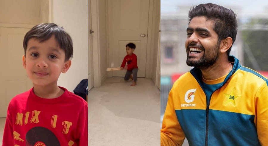 VIDEO: Saya Syed Babar Azam - anak berusia tiga tahun yang terinspirasi oleh kapten Pakistan