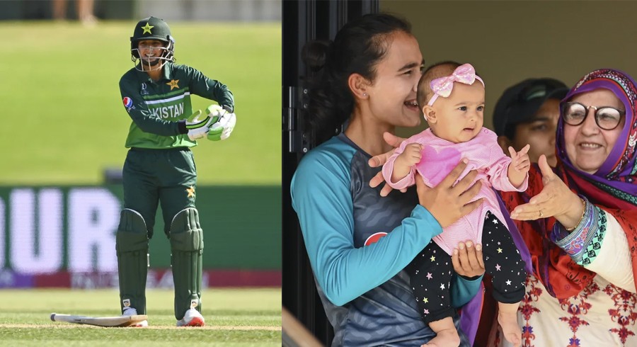Bismah dedicates fifty to daughter Fatima with cradle-style celebration