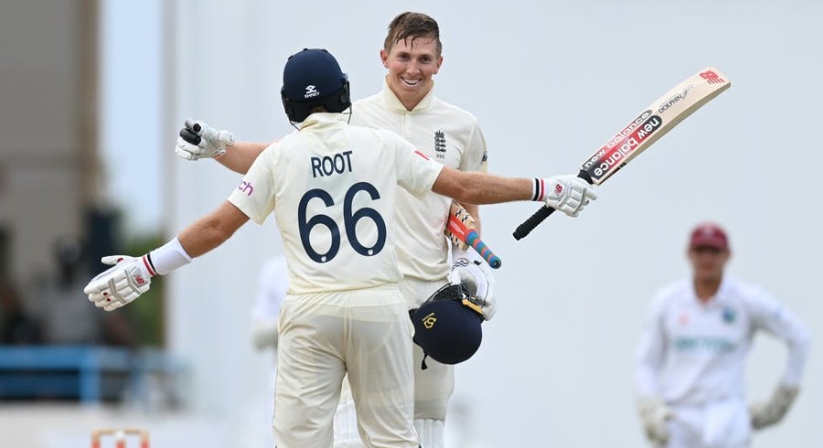 Ton-up Crawley, Root put England in charge of first Test