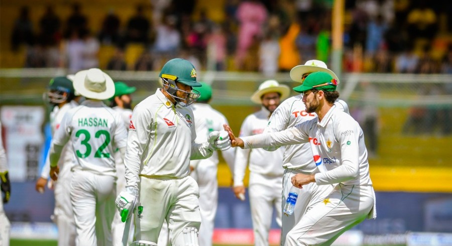 Khawaja and Carey lead Australia to 505-8 in Karachi