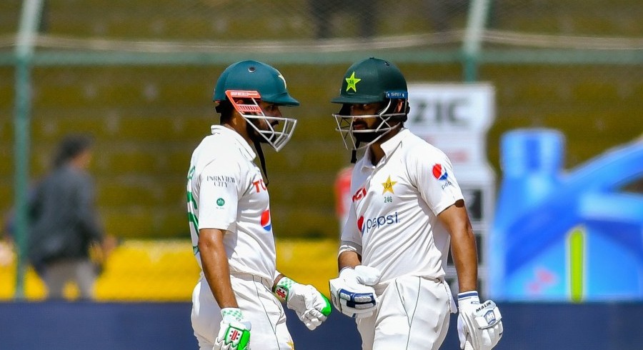 Babar hundred stalls Australia's victory march in Karachi