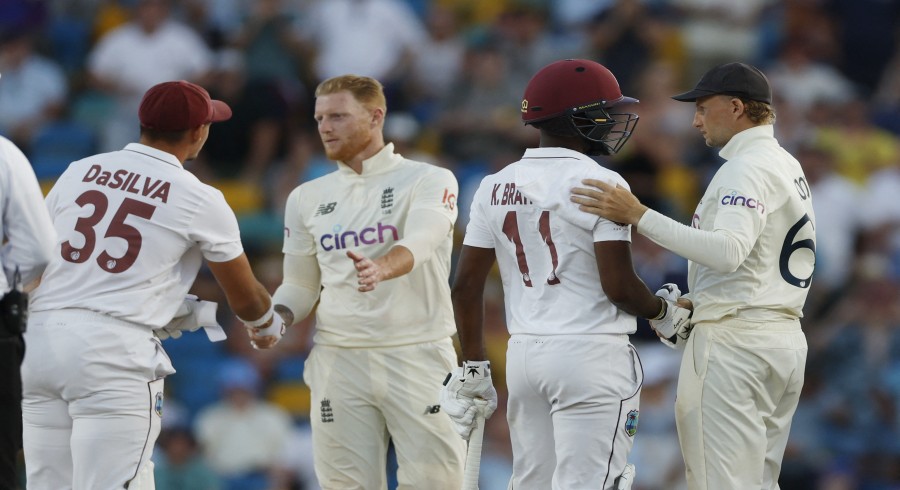 West Indies hold out for Test draw as England fall five wickets short