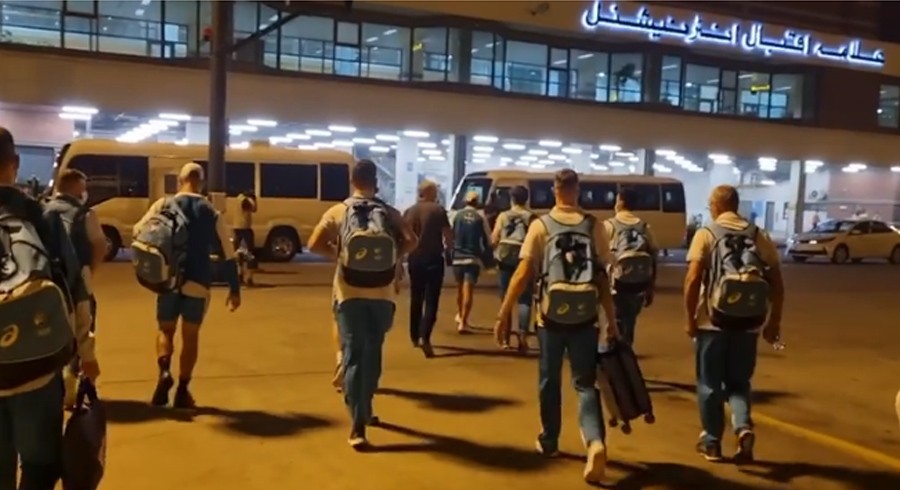 Australia’s white ball contingent reach Lahore