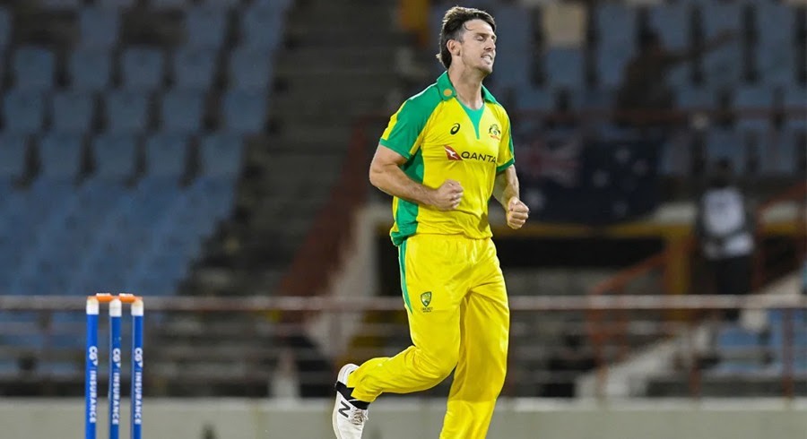 انجری کا شکار مچل مارش پاکستان کیخلاف ون ڈے سیریز سے باہر ہوگئے