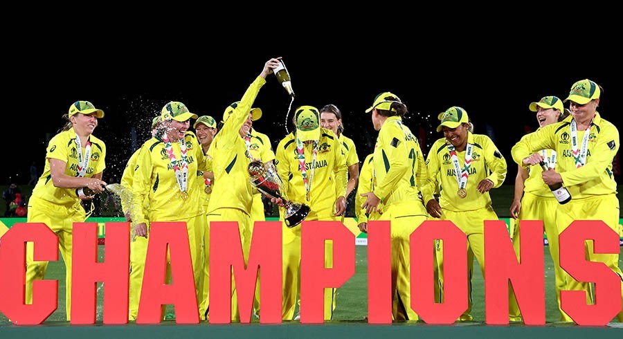 آسٹریلیا ویمن ٹیم نے ورلڈ کپ 2022 کا ٹائٹل جیت لیا