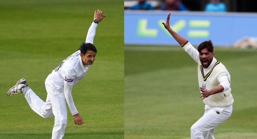 Pakistan's Abbas and Amir star in English county clash