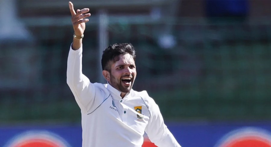 Maharaj named ICC Men's Player of the Month for April 2022