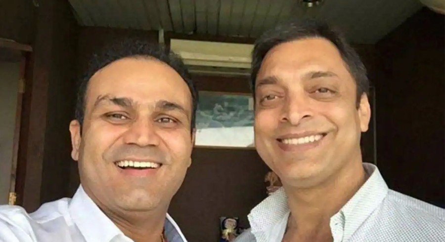 Shoaib Akhtar reacts to Virender Sehwag's chucking allegation