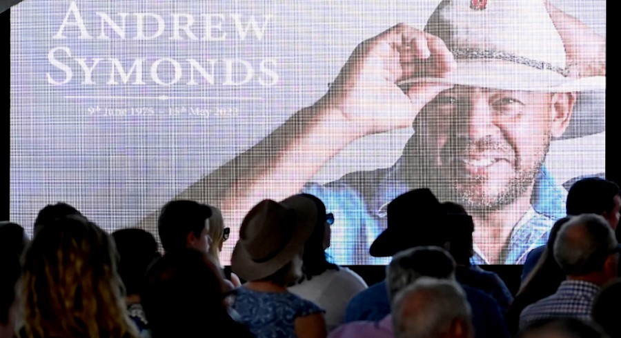 Family, friends and former teammates farewell Andrew Symonds