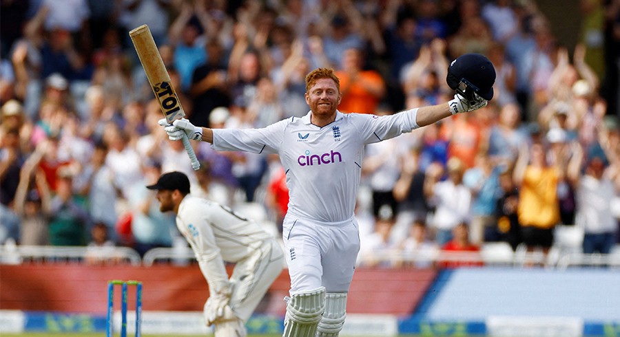 Blistering Bairstow blasts England to Test series victory over New Zealand