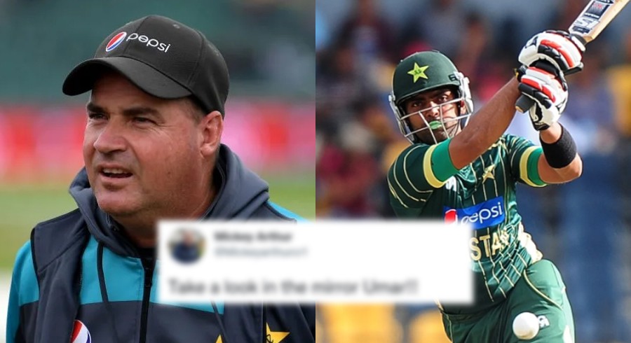 Mickey Arthur reacts to Umar Akmal's accusation of spoiling his career