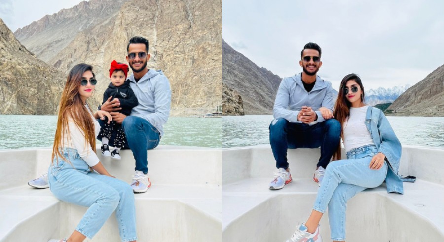 Social media reacts tragically to Hasan Ali's family pictures