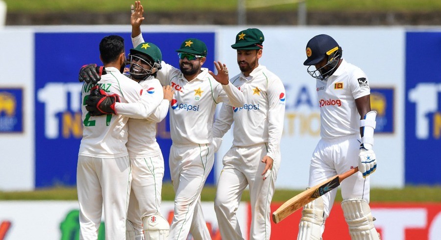 Pakistan lose both openers after restricting SL for 222 on day one