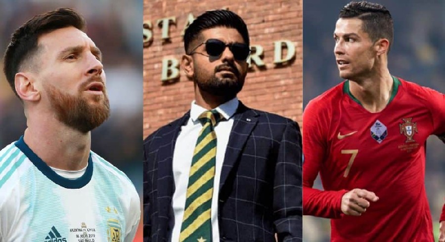 Shadab Khan declares Babar as Messi and Ronaldo of cricket