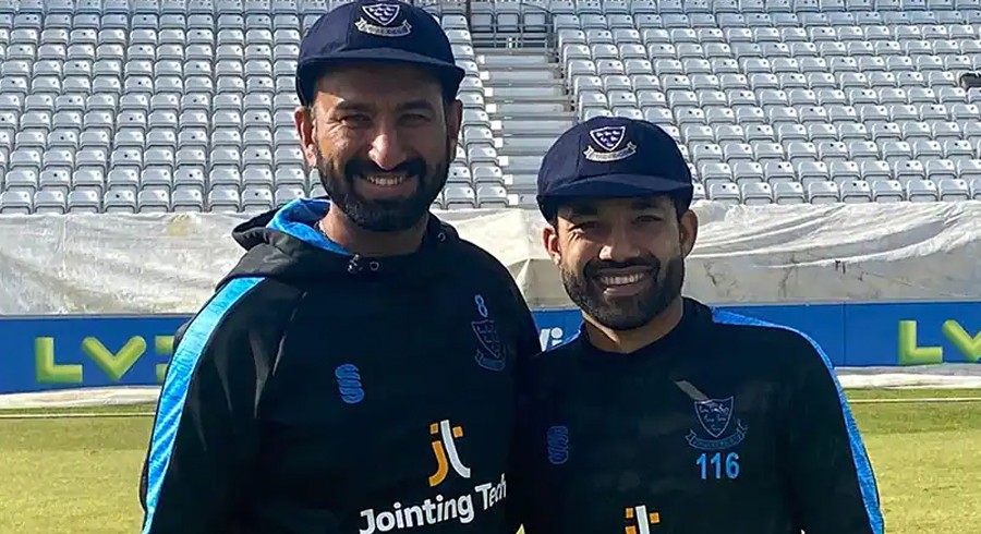 Pujara opens up on playing with 'talented' Rizwan in Sussex County