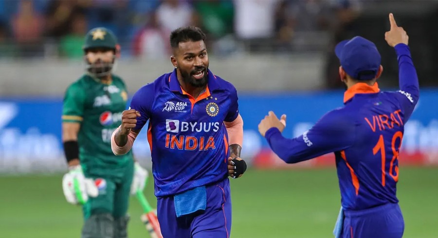 All-round show from Pandya helps India seal win in thriller against Pakistan