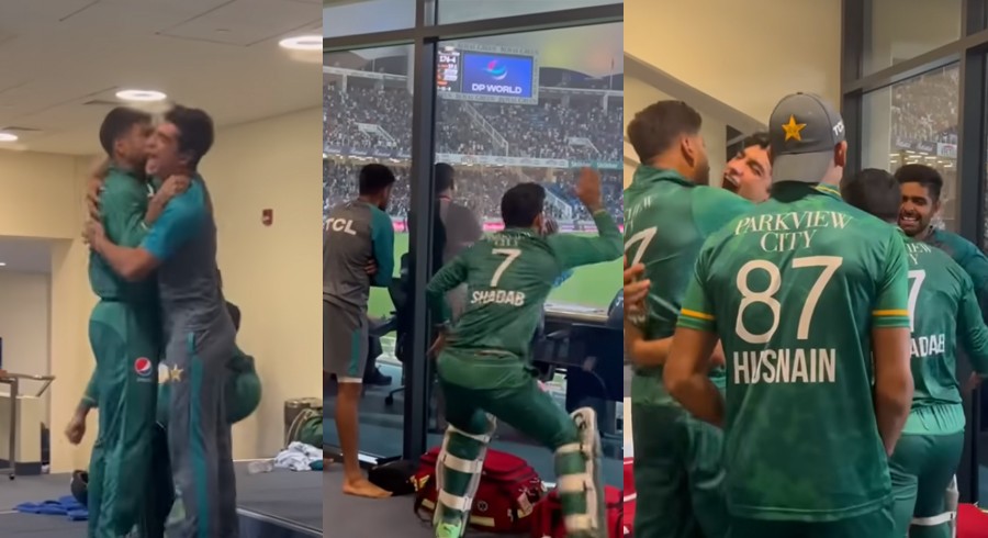 Relive Pakistan's dressing room moments during tense run-chase vs India