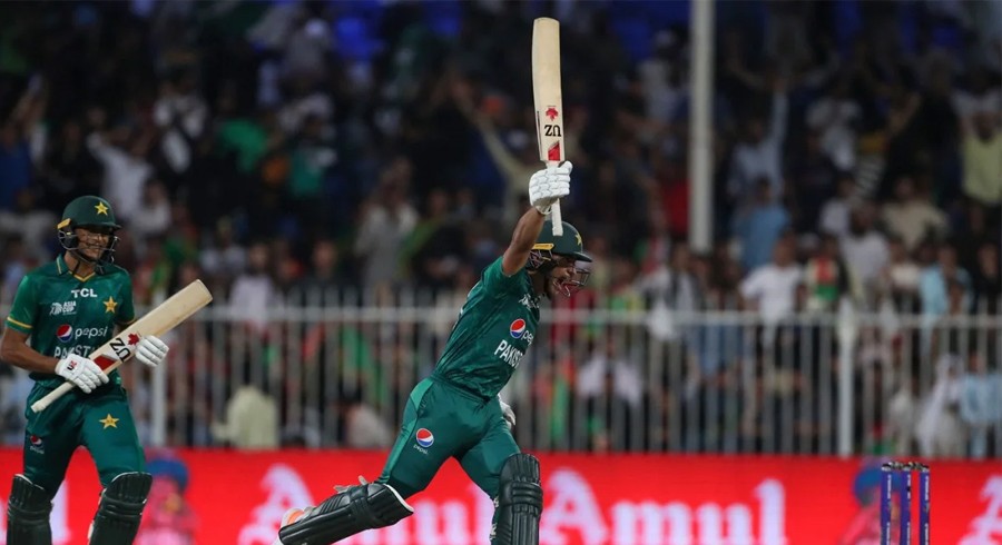 WATCH: Naseem Shah's ground-breaking sixes that took Pakistan to Asia Cup final