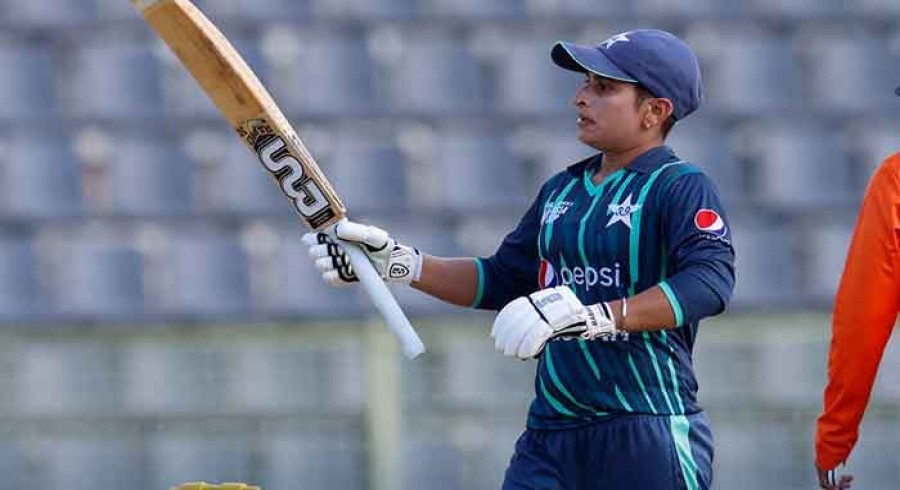 ویمن ایشیا ٹی20کپ: ندا ڈار نے بھارت کے خلاف پاکستان کاسب سےبڑا اسکورکردیا