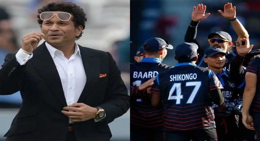 ’نمیبیا کا نام یاد رکھنا‘ : سچن ٹنڈولکر کا سری لنکا کی شکست پر دلچسپ تبصرہ