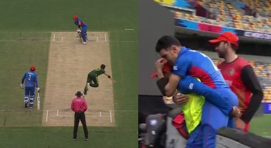 شاہین آفریدی کی یارکر بال نے افغانستان کے گُرباز کو اسپتال پہنچا دیا