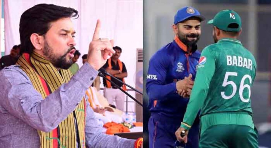 پاکستان کے ردعمل پر بھارتی وزیر کھیل طیش میں آگئے