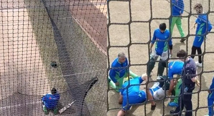 WATCH: Nawaz on his knees after his shot sends Shan to hospital