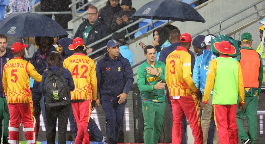 South Africa, Zimbabwe share points as rain plays spoilsport
