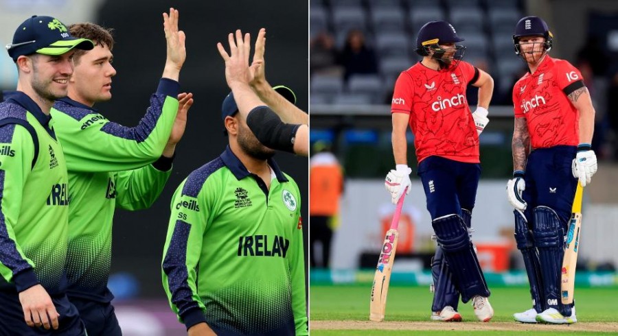 سپر12مرحلے کا پہلا اپ سیٹ،ڈک ورتھ لوئس میتھڈ کےتحت آئرلینڈ نےانگلینڈ کو ہرادیا