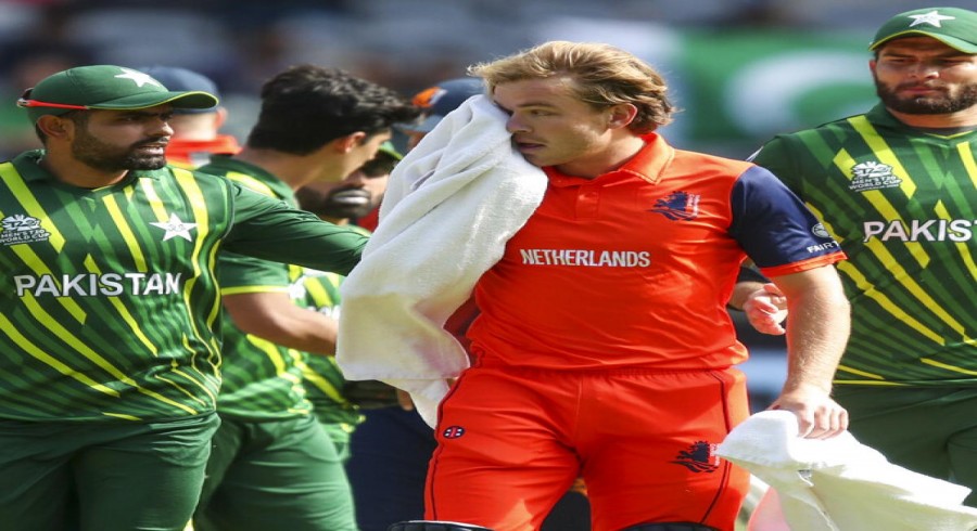 حارث رؤف نے نیدر لینڈز کے بیٹر کو اسپتال پہنچادیا