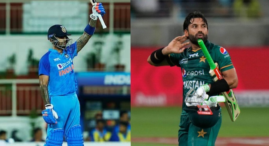 بھارتی بلے باز سوریا کمار یادیو نے محمد رضوان کا ریکارڈ چھیننے پر نظریں جمالیں