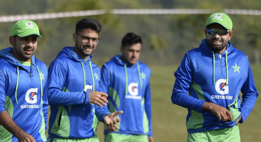 Glimpses from day one of Pakistan's Test squad practice session