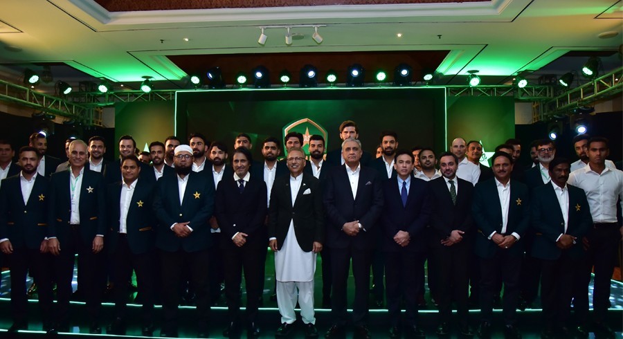 پاکستان کرکٹ ٹیم کے اعزاز میں عشائیہ، صدر مملکت اور آرمی چیف کی شرکت