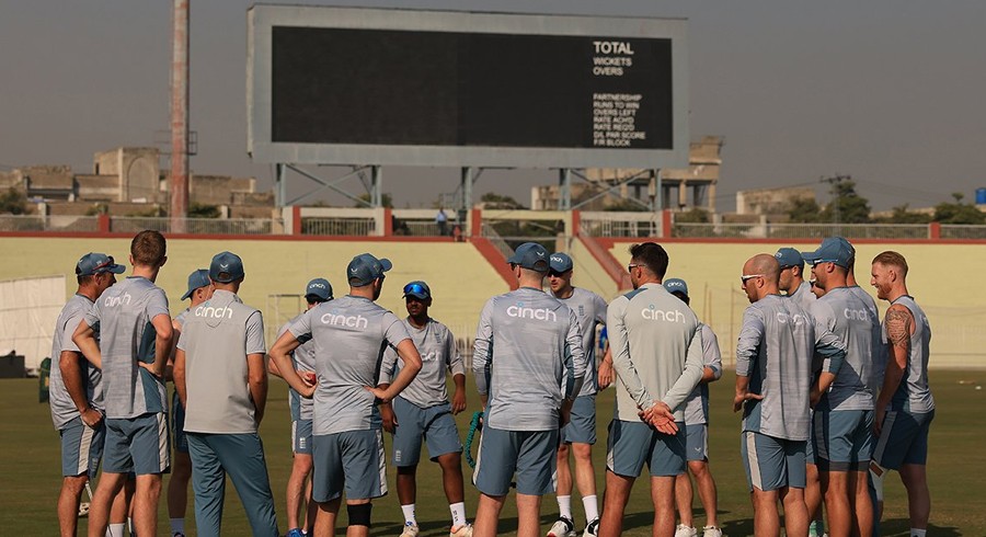 In pictures: England starts training at Pindi Stadium