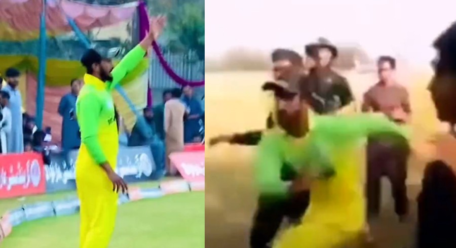 Hasan Ali loses his cool due to misbehavior of local people during club game