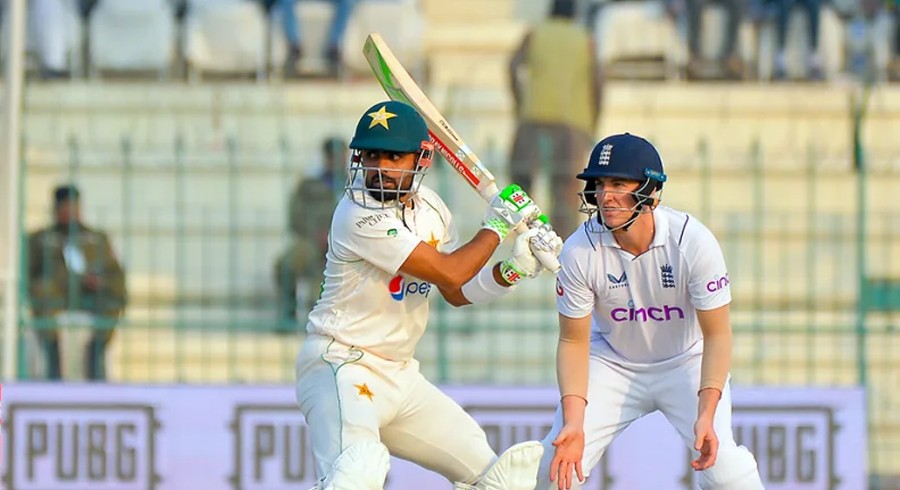 Babar puts Pakistan in control after Abrar wreaks havoc on Day one of 2nd Test