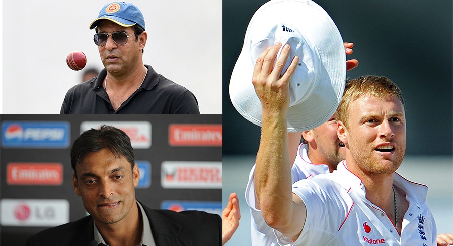 Akram, Akhtar pray for Flintoff's speedy recovery