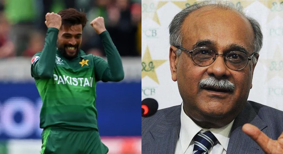 نجم سیٹھی کی پی سی بی میں واپسی، محمد عامر کا خوشی کا اظہار