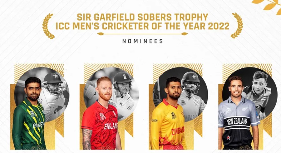 Nominees for Sir Garfield Sobers Trophy for ICC Player of the Year 2022 revealed