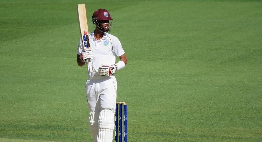 Chase half-century helps West Indies to 175-run lead