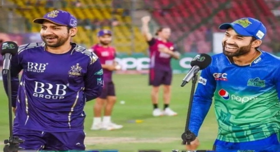 ملتان سلطانز کا ٹاس جیت کر پہلے بولنگ کا فیصلہ