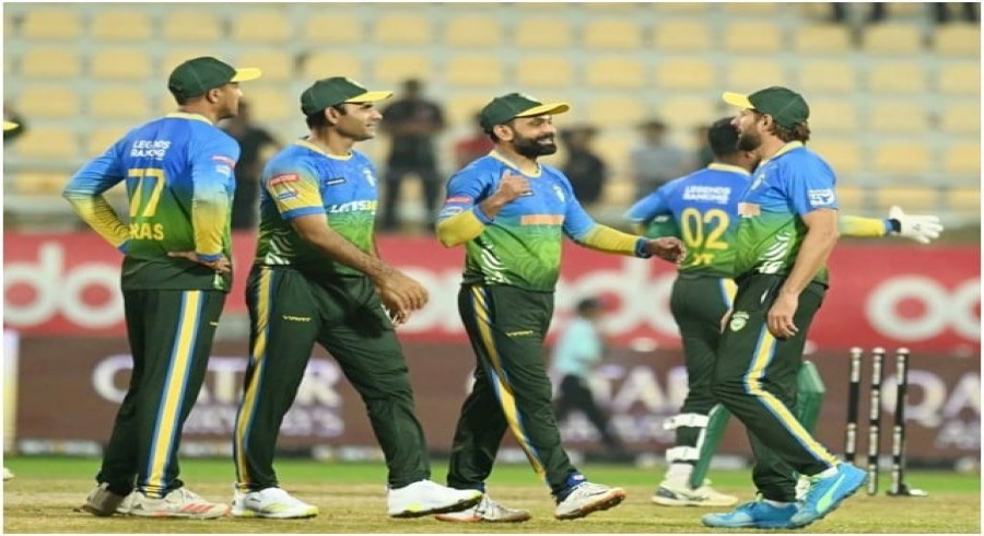 لیجنڈز لیگ: آفریدی کی ایشیا لائنز نے مسلسل دوسری فتح سمیٹ لی