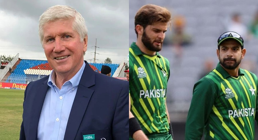 Alan Wilkins writes special message in Urdu for Shaheen, Rauf