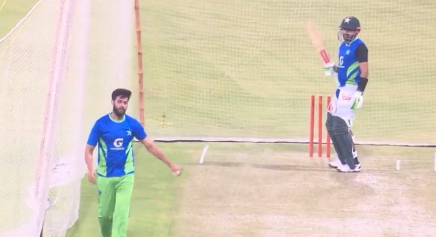 Babar Azam, Imad Wasim battle it out in nets before NZ series