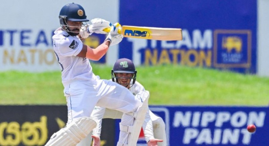 Sri Lanka declare on mammoth 591-6 in first Ireland Test